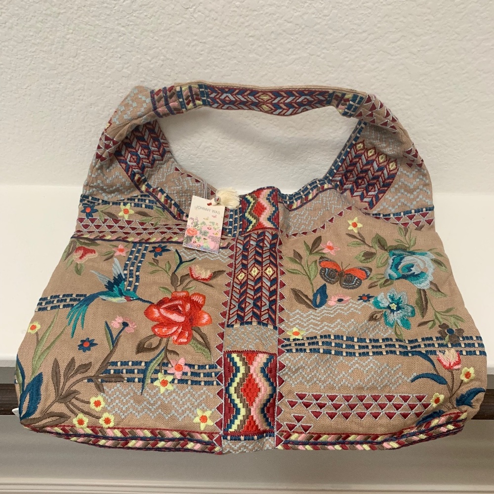 Johnny Was - GENSIA HOBO BAG NWT